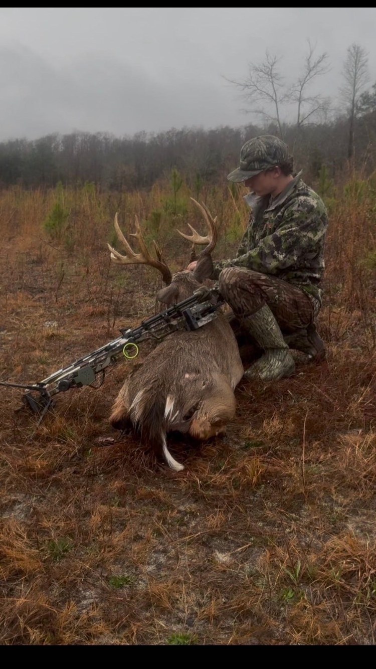 Whitetail harvest in managed habitat